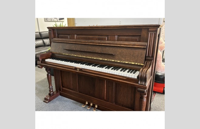 Rippen Dark Oak Wood Largo Upright Piano, Used - All Inclusive Premium Package (SN:130345) - Image 12